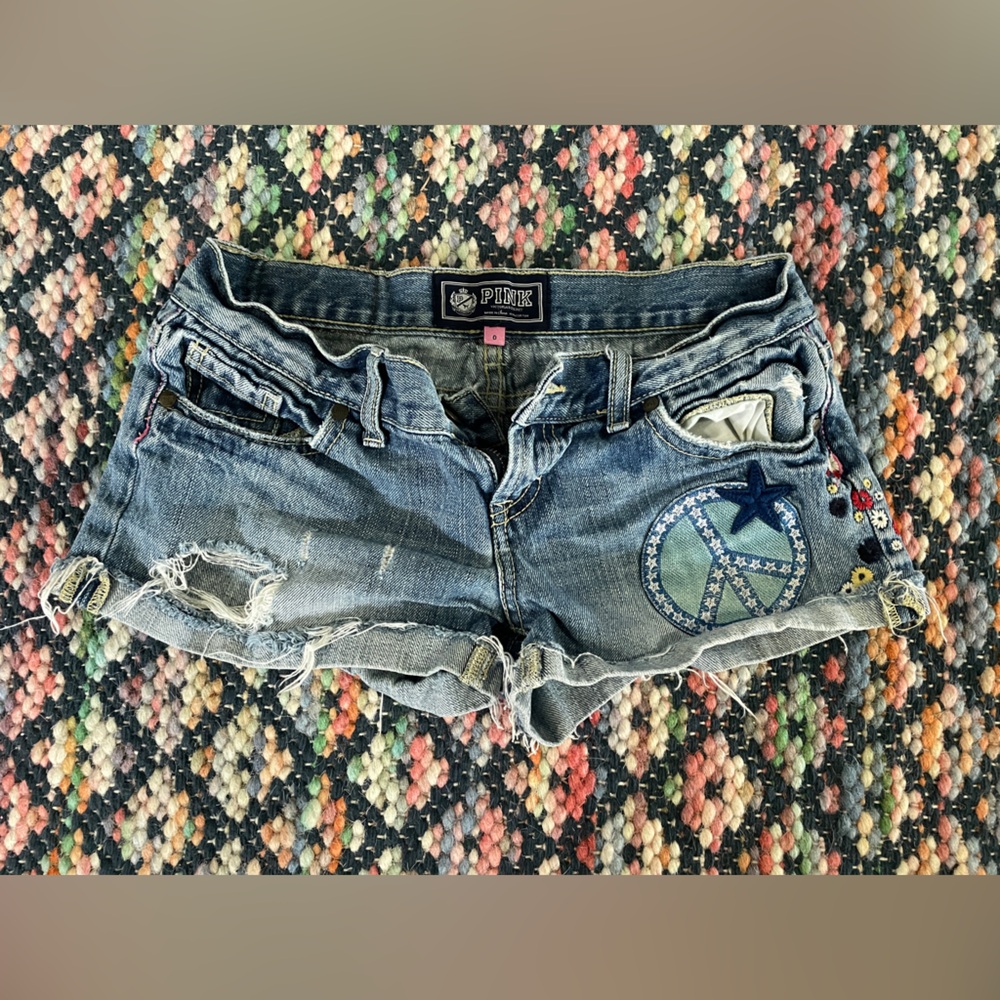 PINK Victoria's Secret Denim Shorts